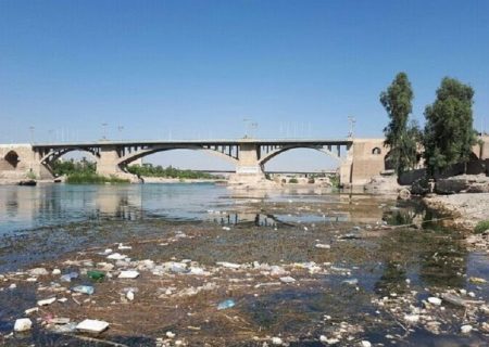 ادامه ورود مستقیم فاضلاب شهری به رودخانه دز