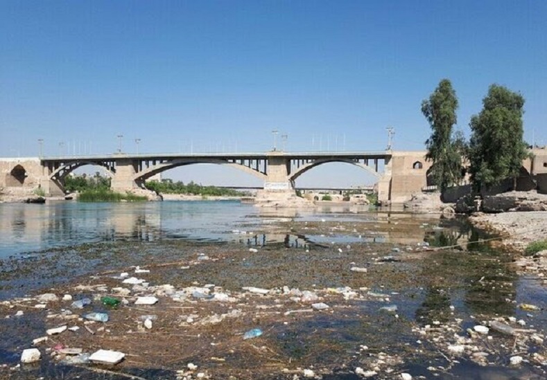 ادامه ورود مستقیم فاضلاب شهری به رودخانه دز