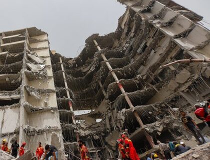 انجام کارشناسی قضایی ریزش مجدد ساختمان متروپل