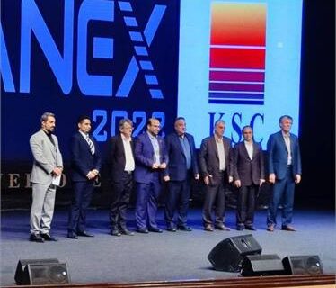 در کنفرانس planex 2022، امین ابراهیمی مرد سال صنعت فولاد شد