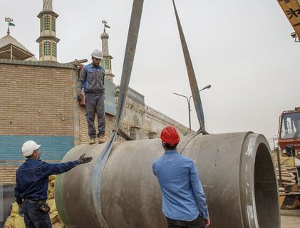 پیشرفت طرح فاضلاب اهواز به ۵۳ درصد رسید