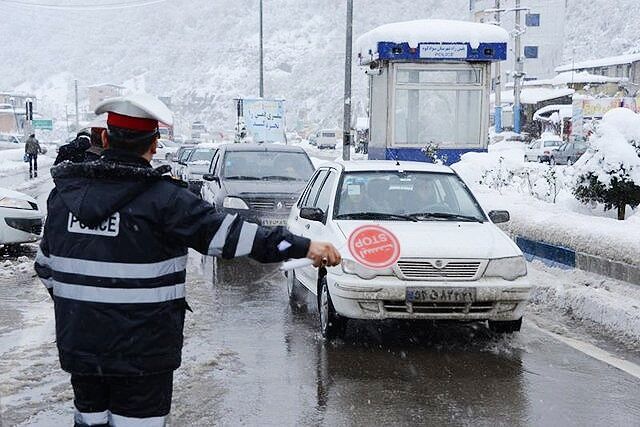 هشدار پلیس راه در خصوص لغزندگی جاده‌های خوزستان