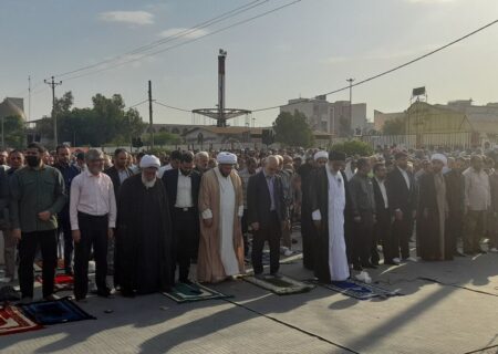 نماز عید سعید فطر در اهواز اقامه شد