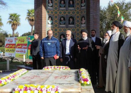 نمی دانستیم این آخرین وداع است/ فیلم آخرین حضور رئیس‌جمهور در شرکت فولاد خوزستان