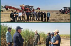 برداشت نیشکر از ابتدای فصل، ۱۰۰ درصد سبز انجام شده است/ امسال ناوگان برداشت نیشکر با ۹ هاروستر جدید تقویت شد